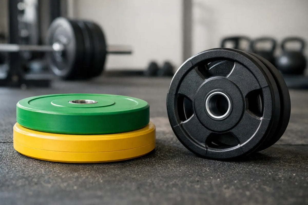 Discos bumper ou olímpicos: qual escolher?