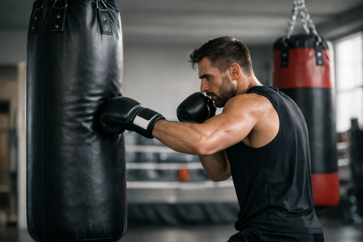 Sacos de boxe profissionais para treinar a sério