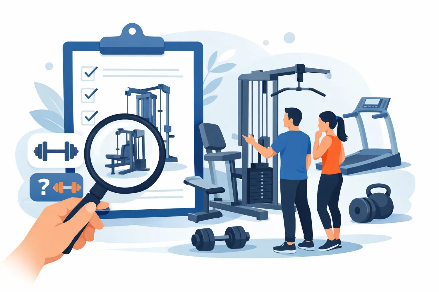 Como escolher máquinas de musculação