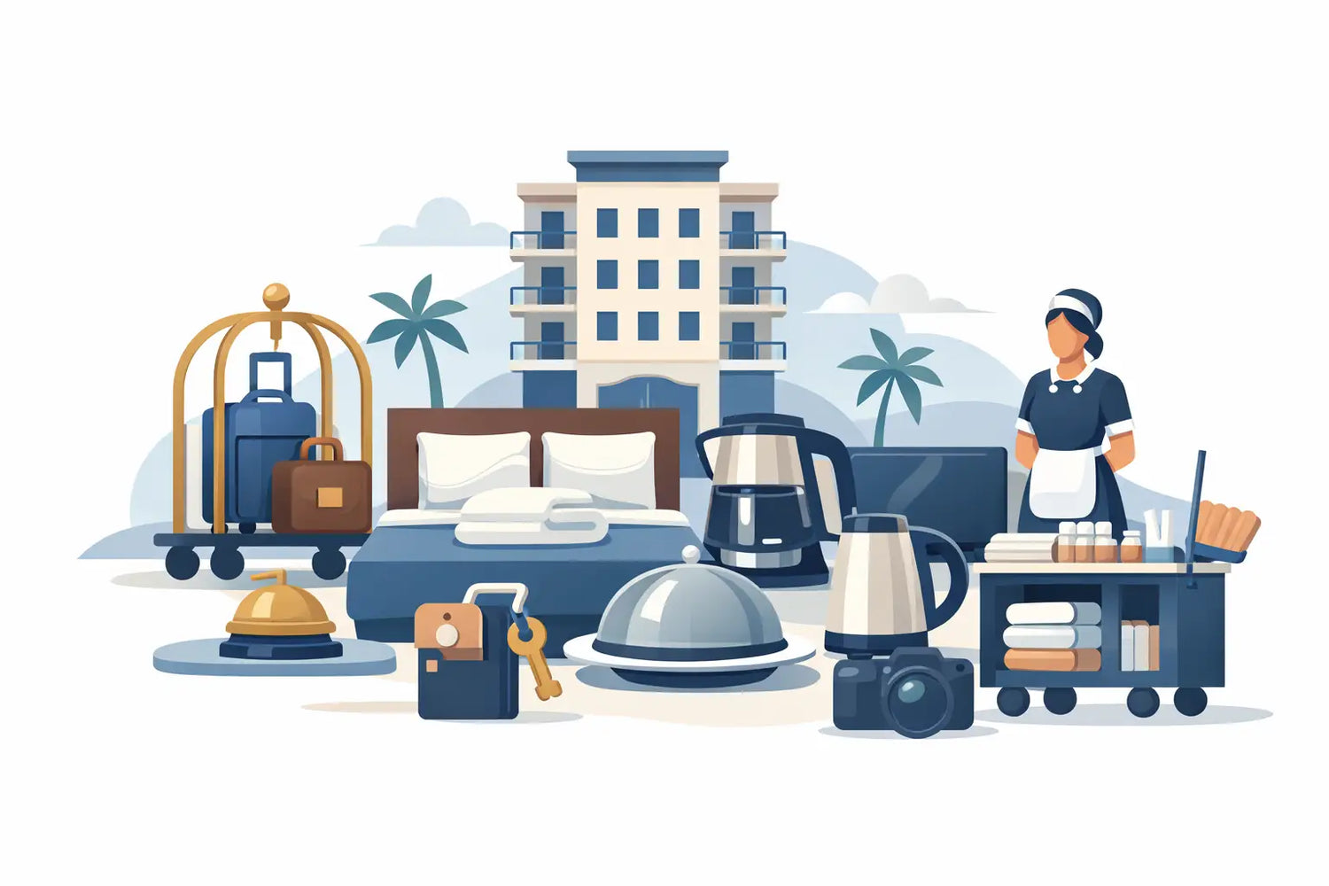Guia de equipamentos para hotel