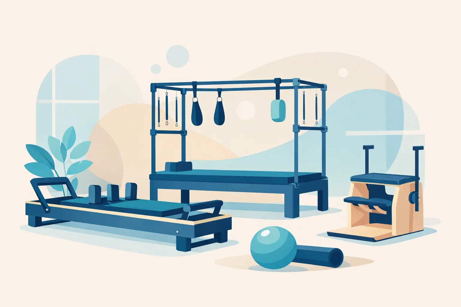 Máquinas de Pilates: Reformer, Cadillac e mais