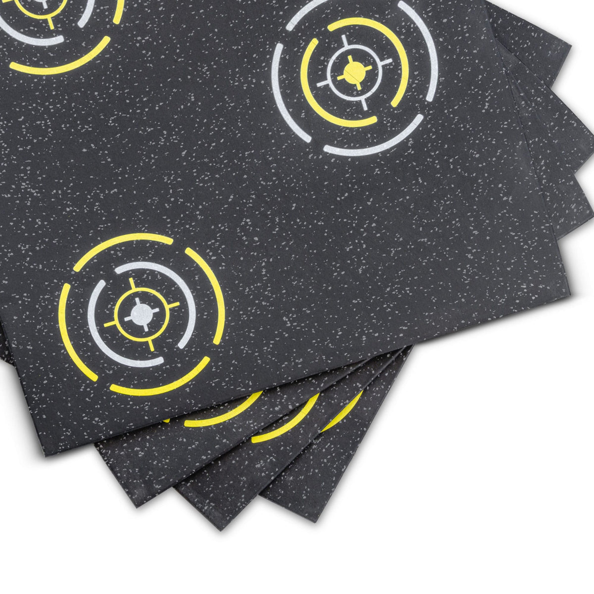 Piso de Borracha com Alvos FFITNESS 1x1m 15mm