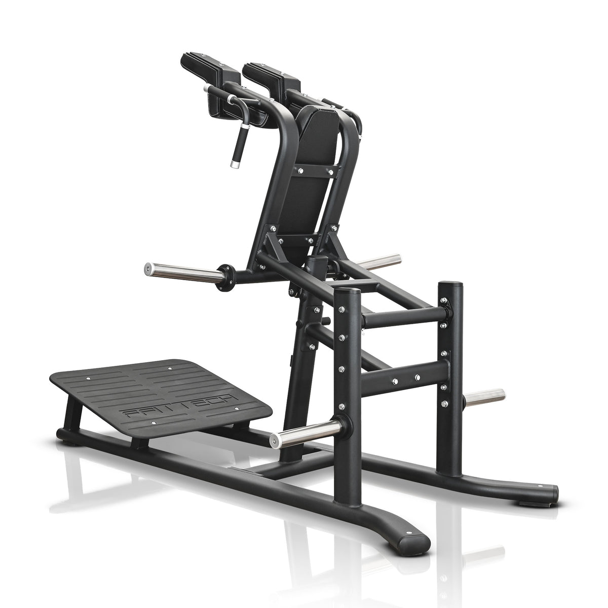 Hack Squat y Gemelo Vertical
