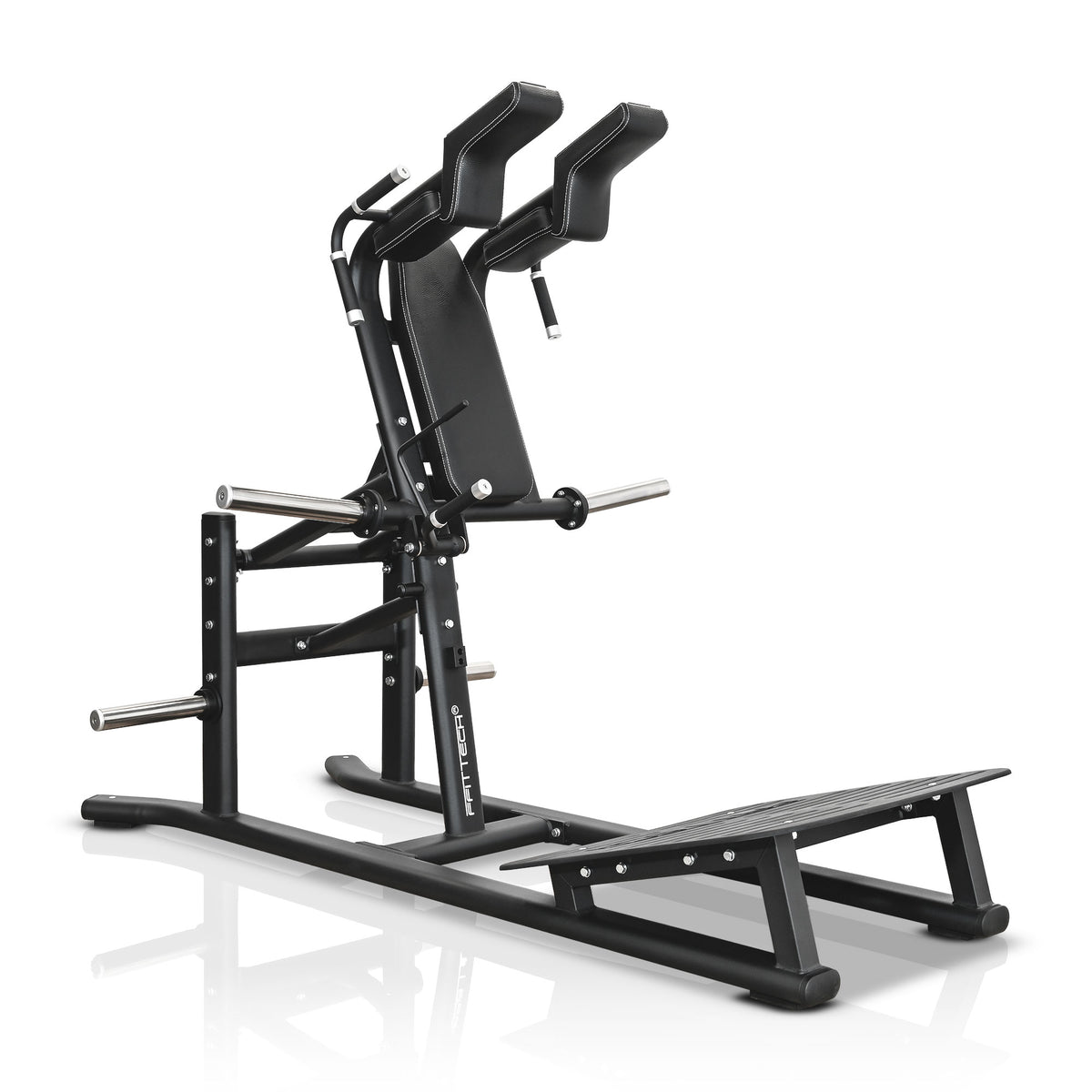Hack Squat y Gemelo Vertical