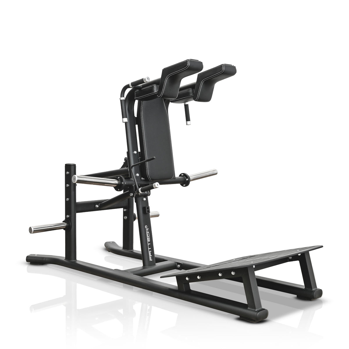 Hack Squat y Gemelo Vertical