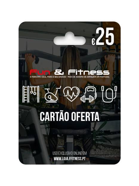 Cartão presente de 25 euros