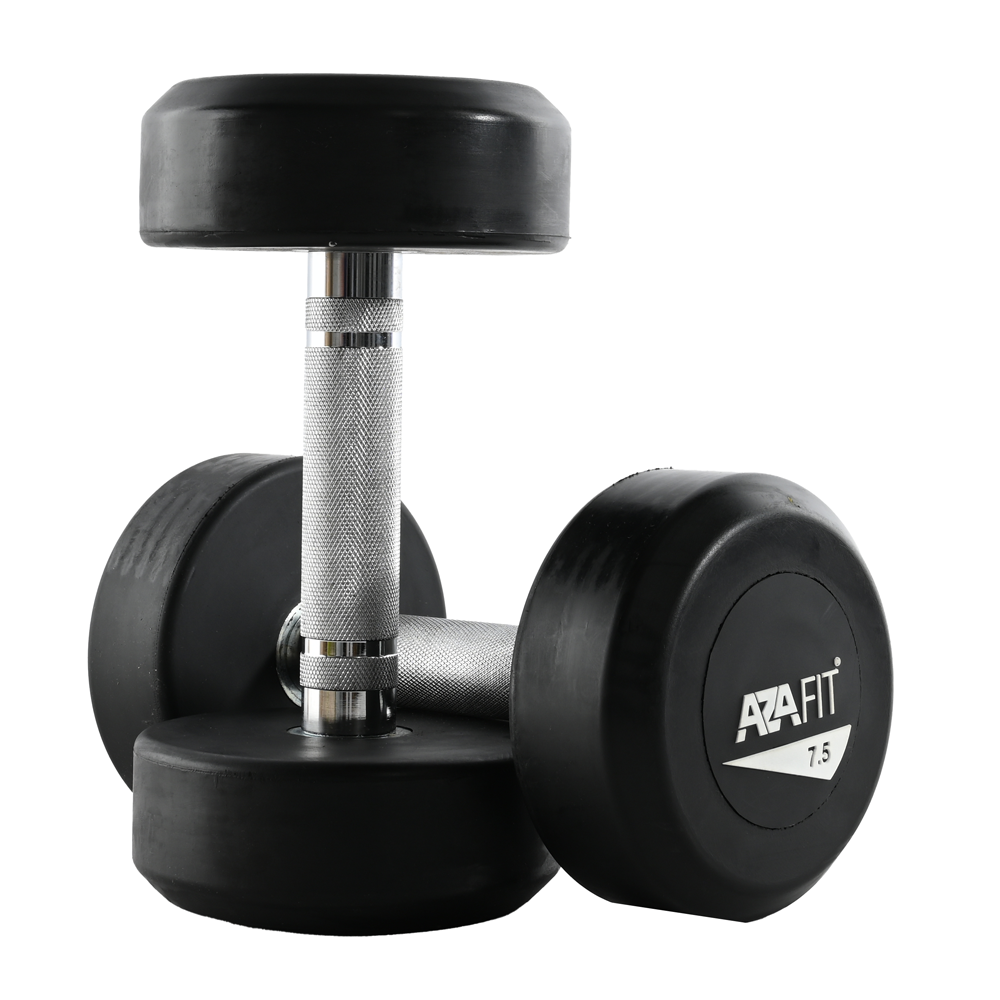 Halteres Redondos Preto