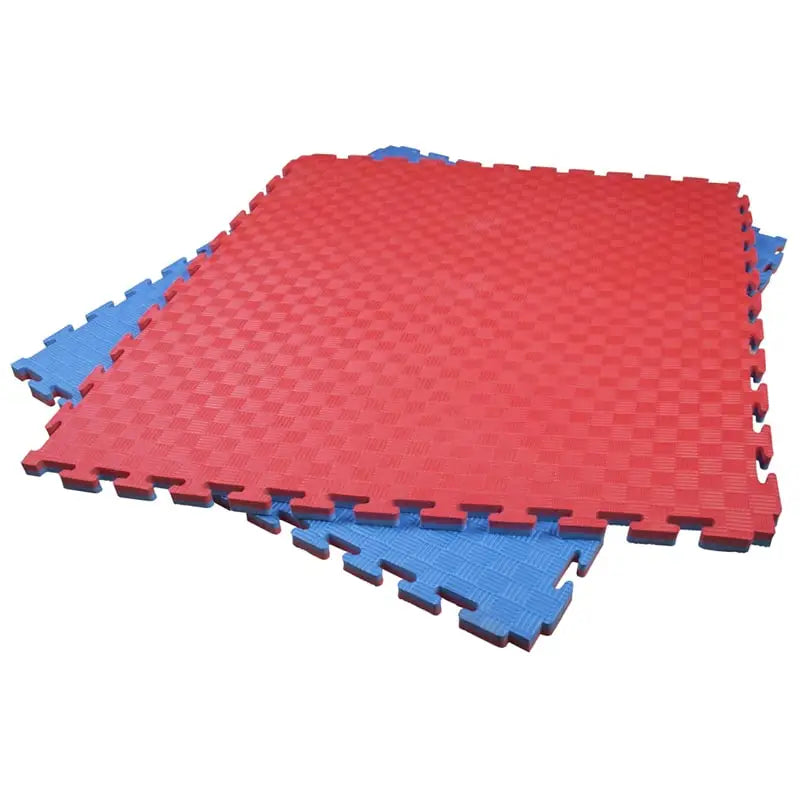 Tatami Azul e Vermelho 4 cm – Piso EVA resistente para Judo, MMA & Artes Marciais