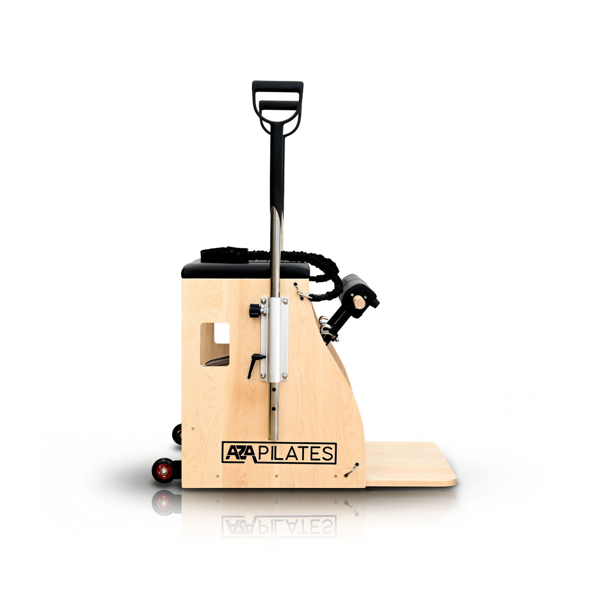 Combo Chair AzaPilates com quatro molas de resistência ajustável