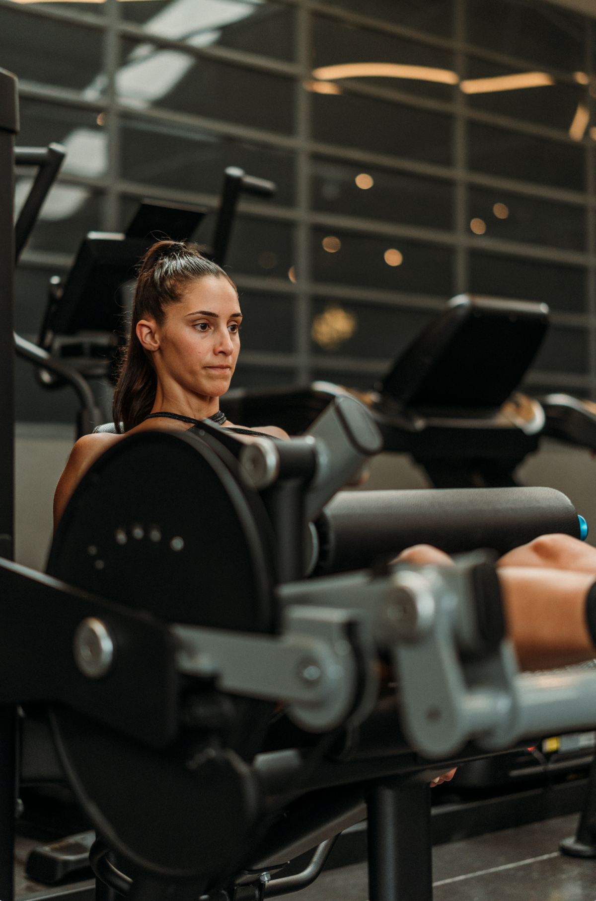 (Dual) Seated Leg Extension and Curl