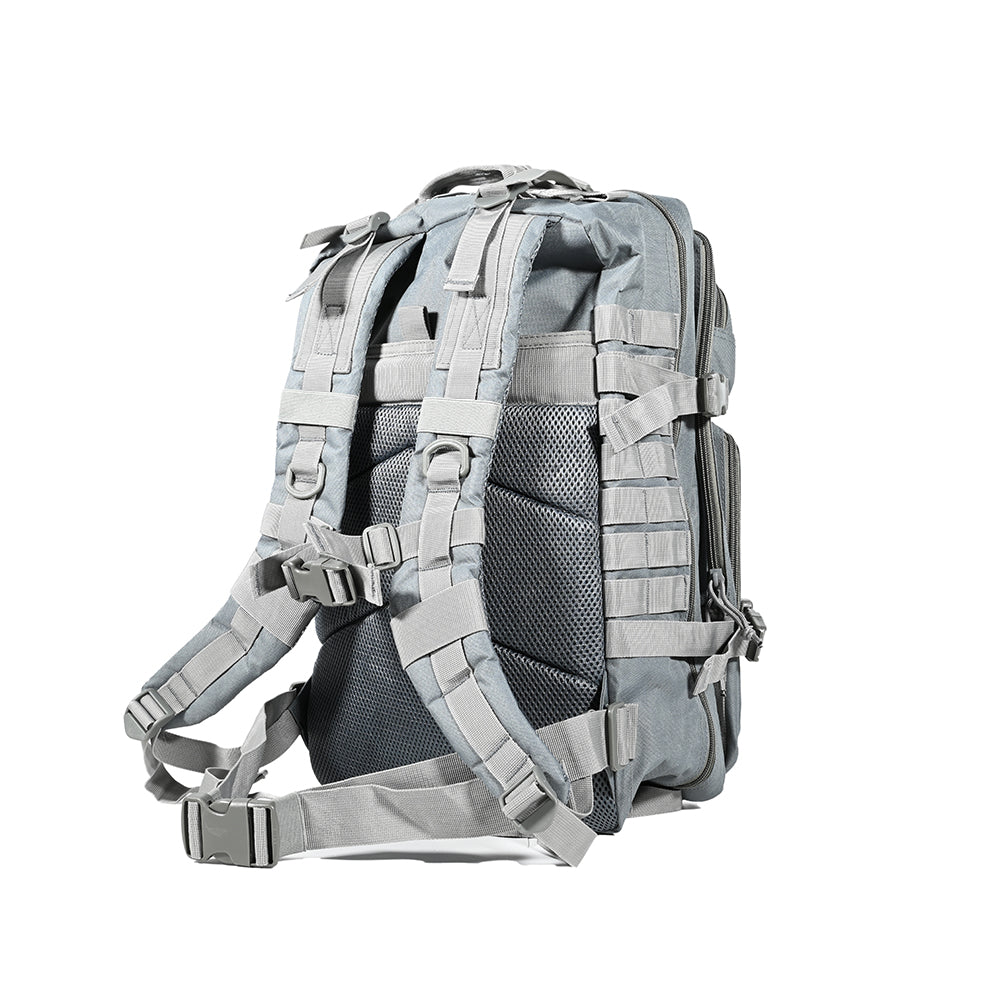 MOCHILA MILITAR CINZENTA