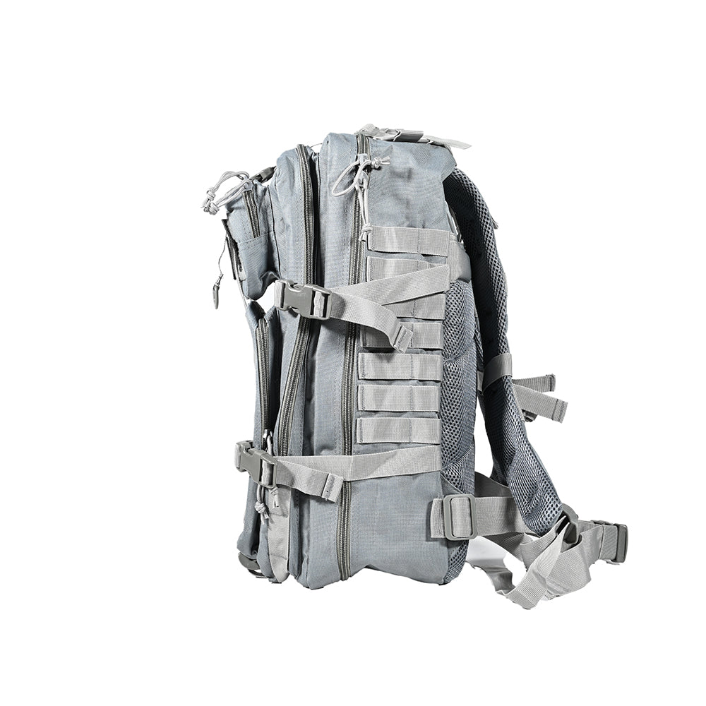 MOCHILA MILITAR CINZENTA