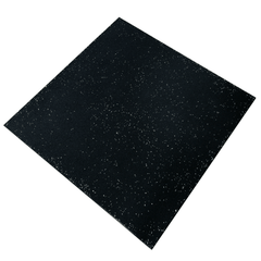 Piso Borracha Rubber Floor 1 m × 1 m × 20 mm – Estúdio, ginásio ou área de treino