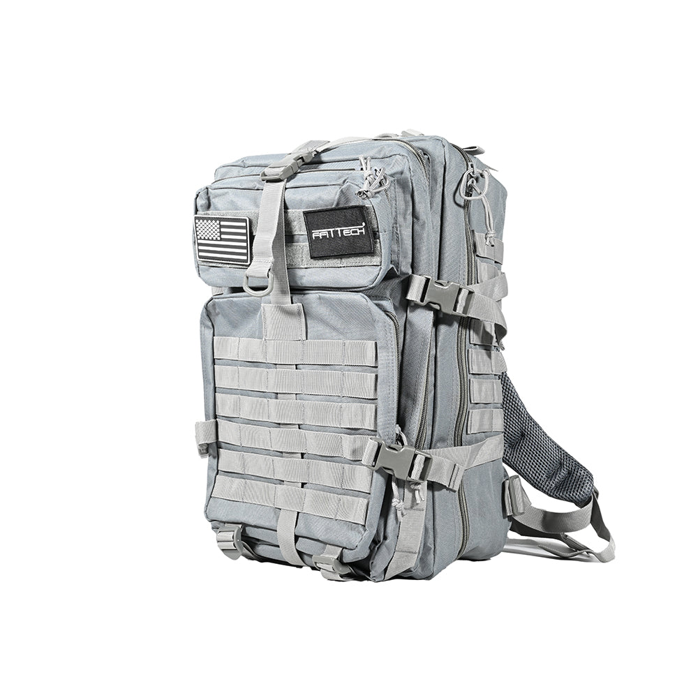 MOCHILA MILITAR CINZENTA