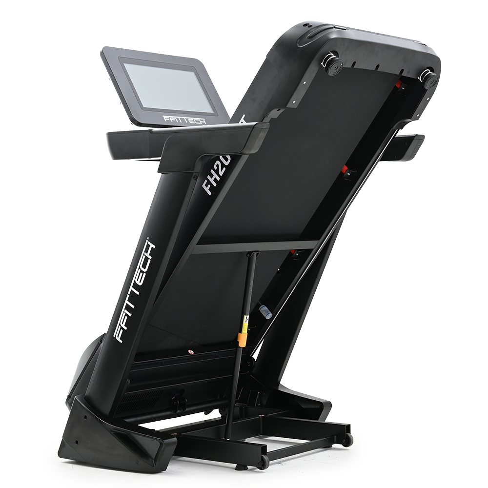 a treadmill with a screen
