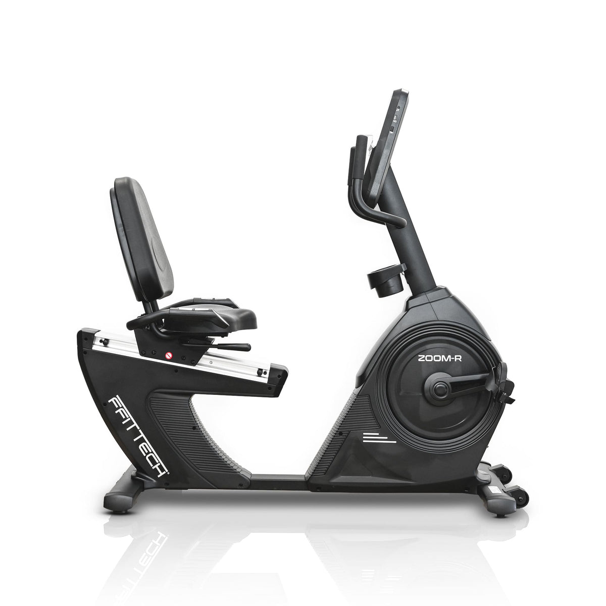 Bicicleta reclinada ZOOM-R da FFITTECH para treino cardiovascular