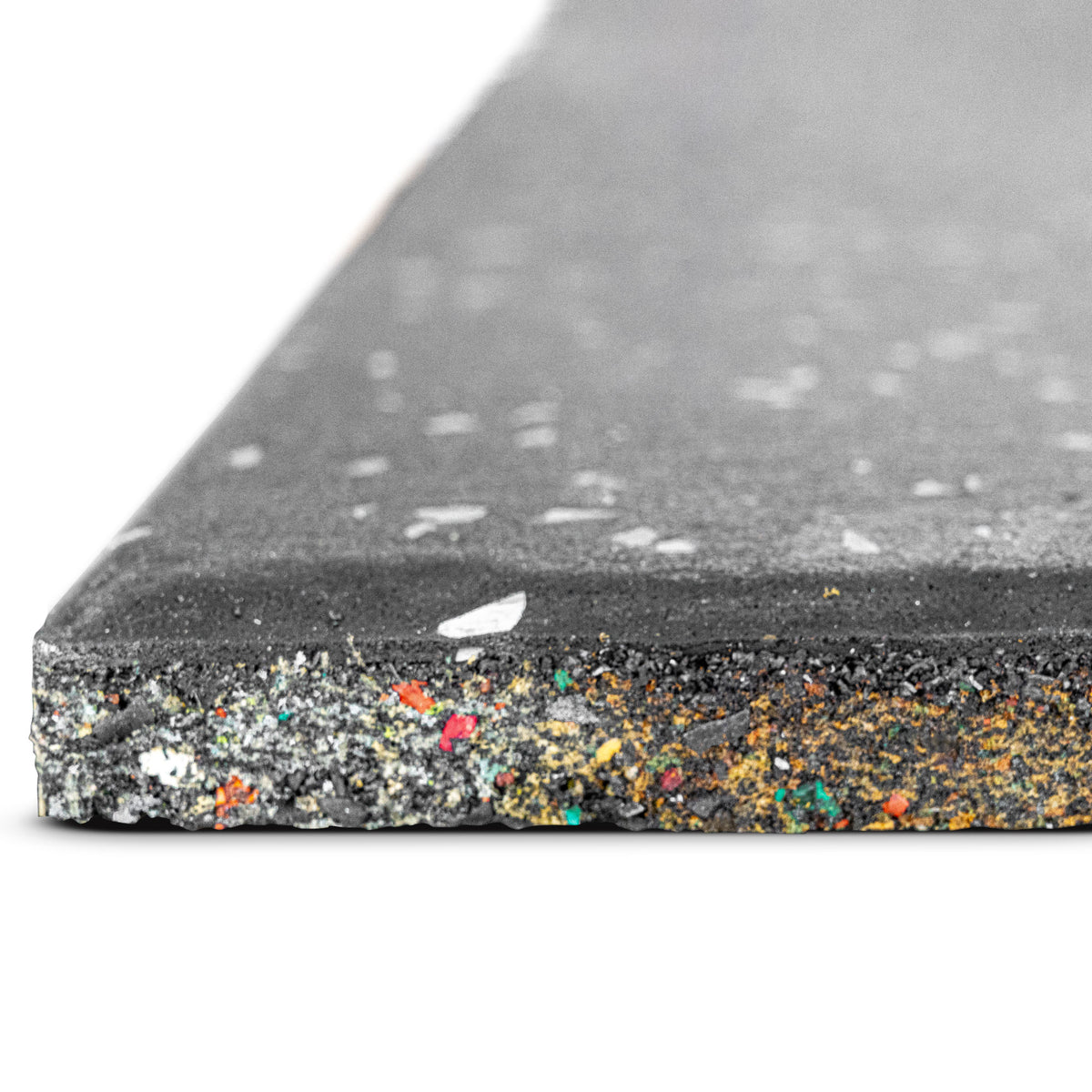 Piso Borracha 1×1 m 15 mm – Piso de Borracha para ginásio e treino funcional