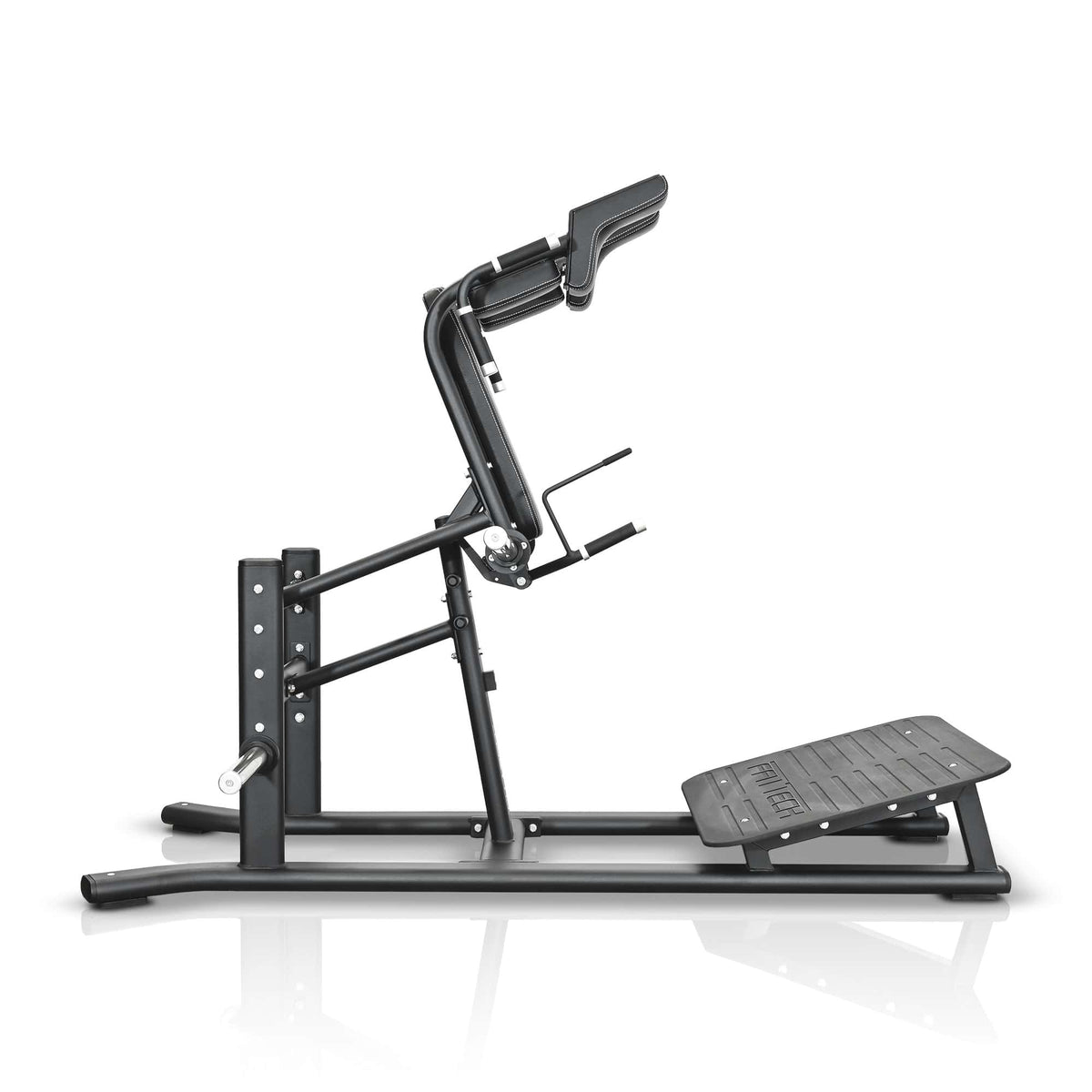  Máquina de musculação PL012 para quadríceps e gémeos