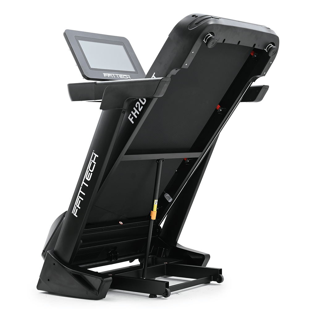 a treadmill with a screen