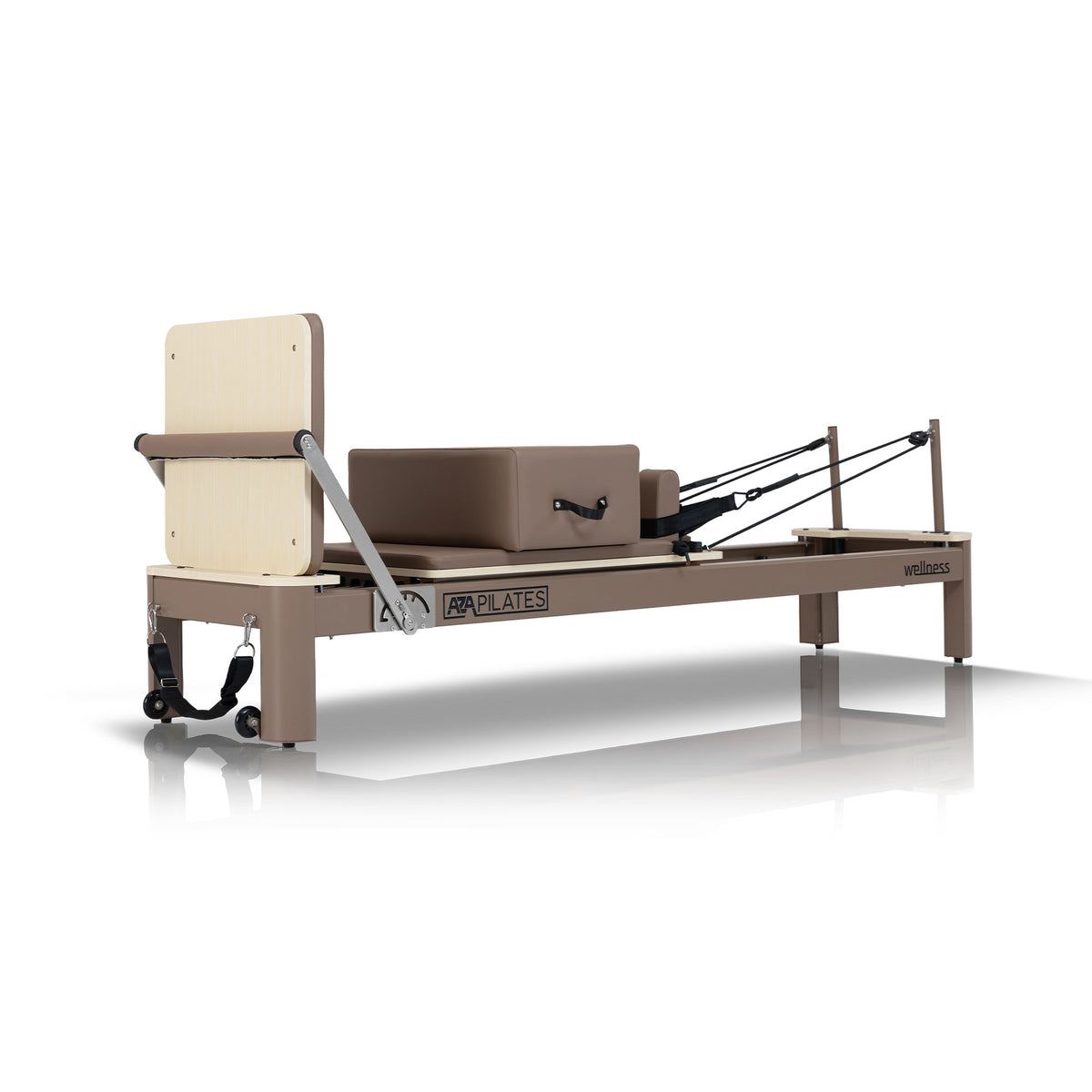 Reformer de Pilates AZAP-ALUNEW com construção leve em alumínio
