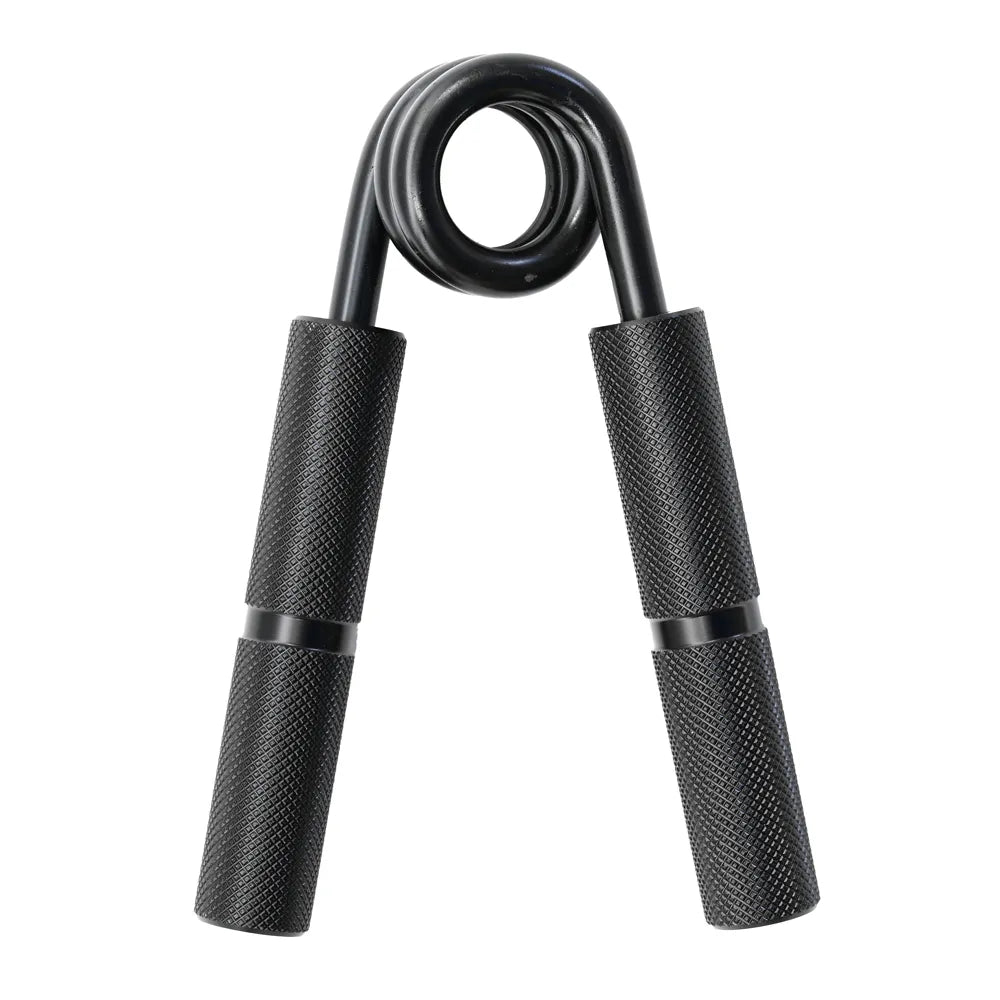 Steel Hand Grip 300 lb, pegas pretas com moletado cruzado