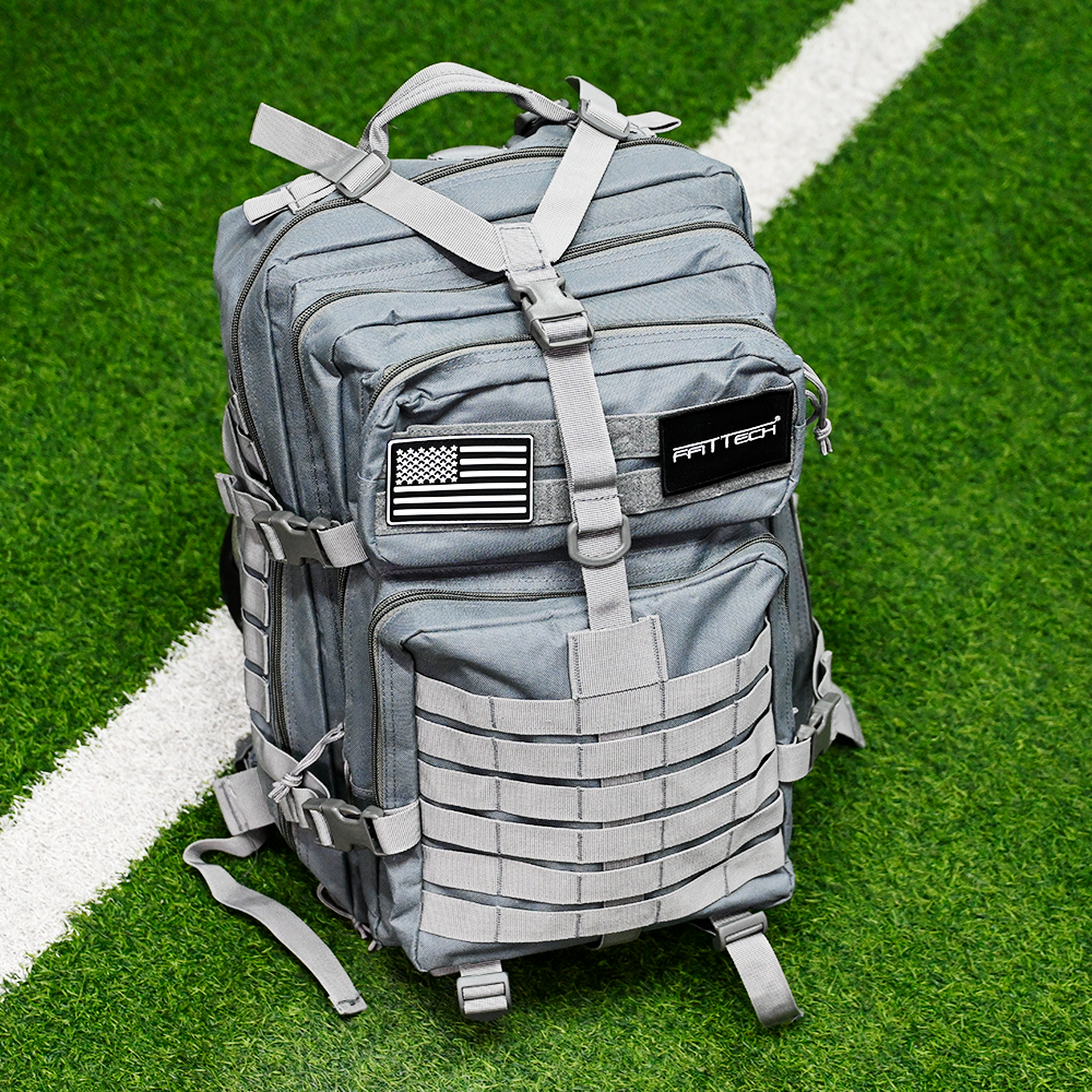 MOCHILA MILITAR CINZENTA