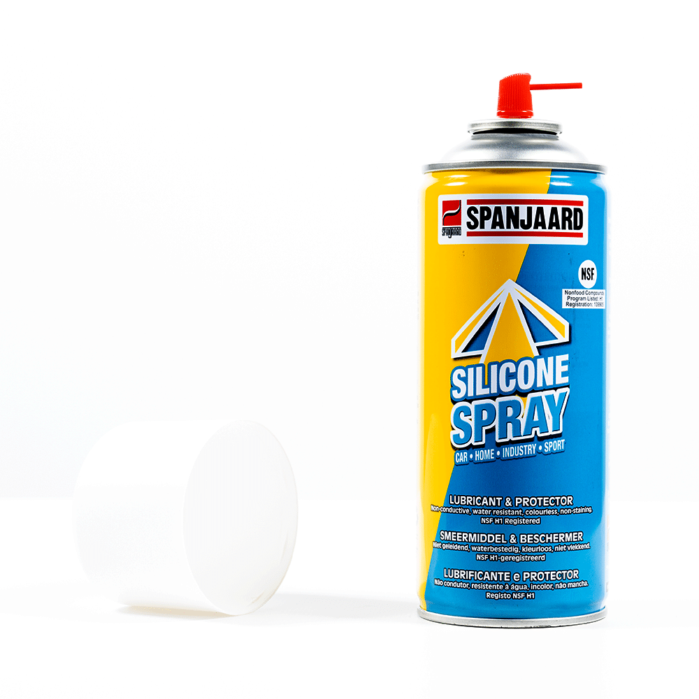 Spray silicone oil
