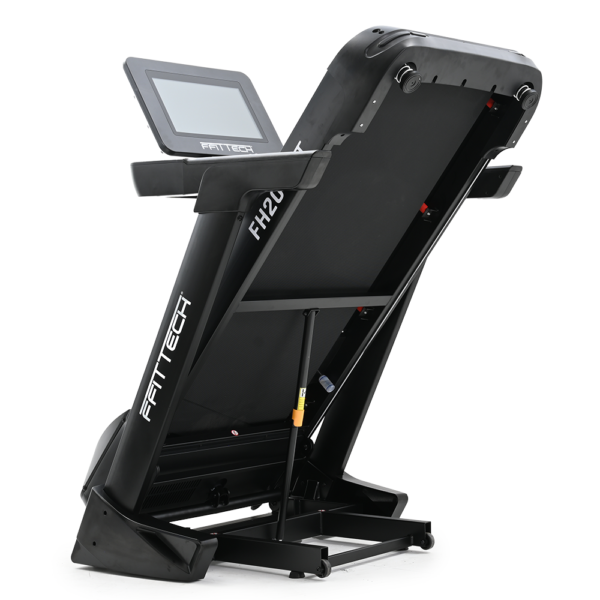 a treadmill with a screen