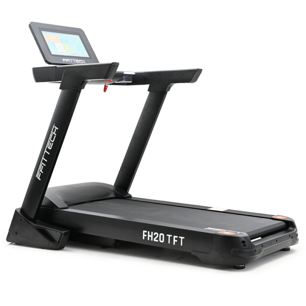 a treadmill with a screen