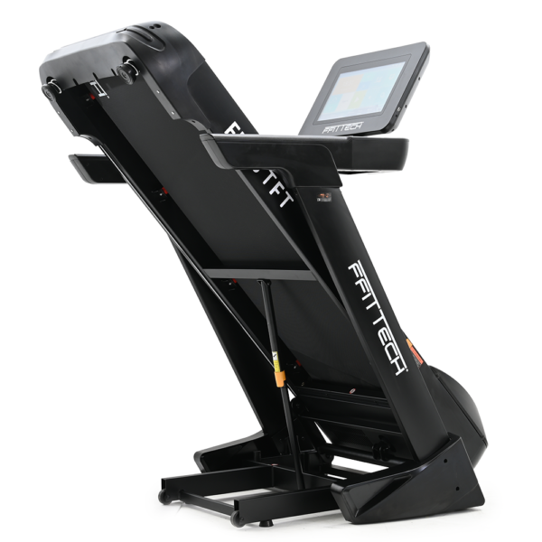 a treadmill with a screen