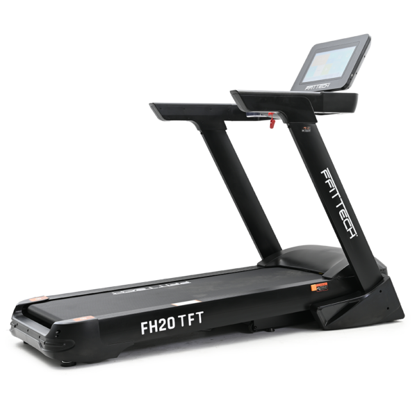 a treadmill with a screen